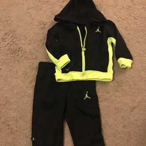 Air Jordan baby boy 12 month track suit